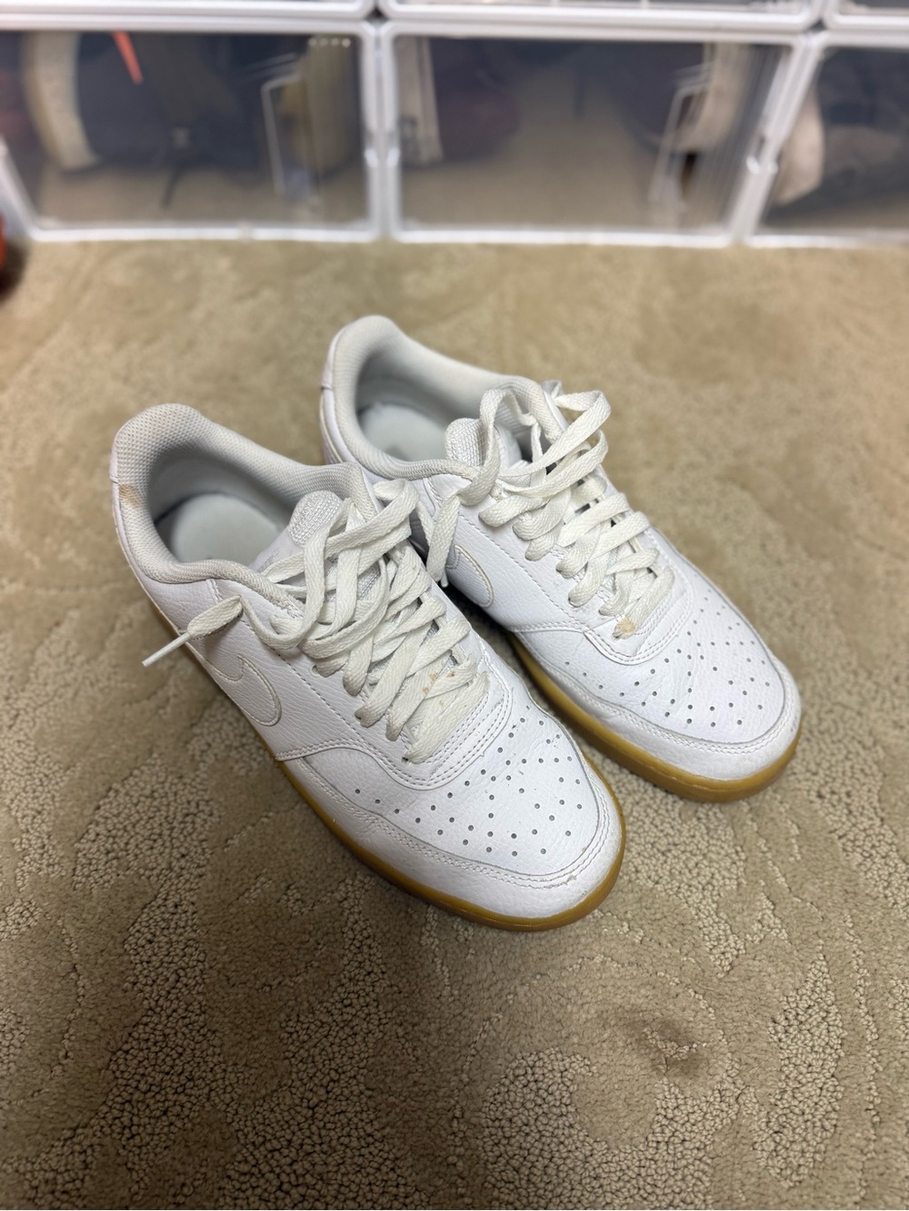 Nike Court Vision white / gum